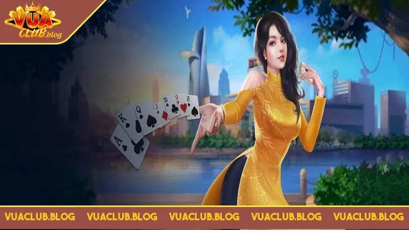 Tiến lên đếm lá Vuaclub có đồ họa sắc nét